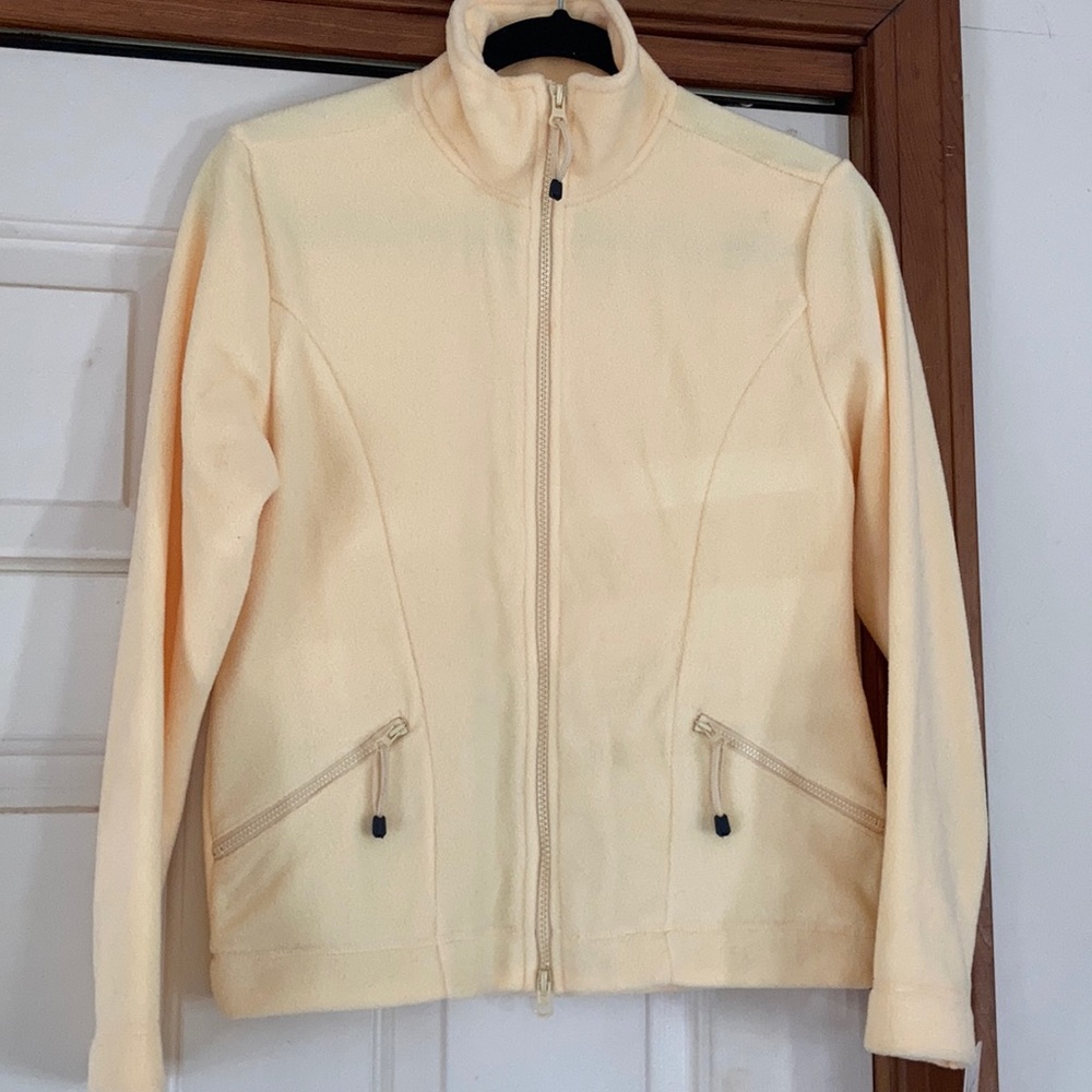 Fleece Zip Front Top